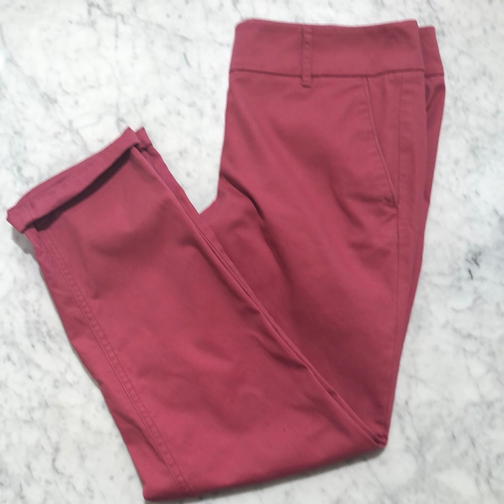 LOFT Roll Cuffed Chinos